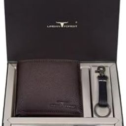Weasley Brown Leather Wallet, Keyring & Pen Combo Gift Set for Men-image-11