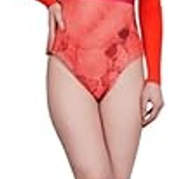 स्वदेस SPORTS Women,Girl Full sleeves Orange printed artistic leotard ideal for every age group perfect for artistic gymanstics,Artistic yoga,mallkhamb, aerial & dance pratice, competation & tranning-image-44
