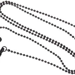 6xFashion Electrophoresis Copper Glasses Chain -Black-image-10