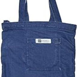 Denim Tote Bag – Reusable & Eco-Friendly – Large Capacity Handbag for Daily Use, Travel, Work, Shopping and more-image-31