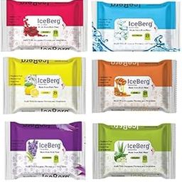 GLAMAXY Face Cleansing Wipes 25 Pcs/Pack, (Pack Of 6) 150 Wipes All Fragrances (150 Tissues) (All Flover)-7