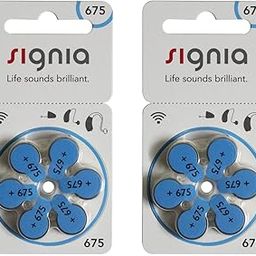 Signia Hearing Aid Batterie Size 675 (6 X 2 Pack) 12 Pcs-16