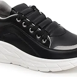 longwalk Trendy Chunky Sneakers for Women | Stylish Casual Shoes for Girls | Lightweight Comfortable Walking Sneakers | CR53-picture-28