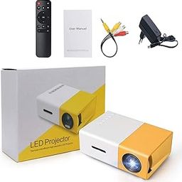 Portable Mini Home Theater LED Projector with Remote Controller, 3500 lm LED Corded Projector UC500 Support HDMI, AV, SD, USB Interfaces (Note:- only use for Home)-11