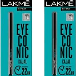 Matte Kajal for Bold Eyes | Deep Black, Waterproof & Smudge-Proof, All-Day Wear | Castor & Olive Oil Infused (0.35g, 2 Pack)-picture-29