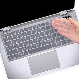 OJOS Keyboard Cover Protector Skin for Dell Latitude 14" 7410 7420 7430 7440 7450 5420 5430 5431 5440 5450 3440 3450 / Latitude 9420 9430, Latitude 15.6" 7520 / Latitude 9510 9520 -Clear-4