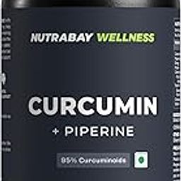 Nutrabay Wellness Curcumin with Piperine with 95% Curcuminoids - Natural Immune Support - 1000mg, 60 Veg Capsules-22