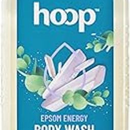 hoop Epsom Body Wash | Epsom Salt Infused Body Wash For Shower, Hand & Foot Soak, Workout Recovery, Bath Salt, Relaxation, Skin, Feet, Lavender | 300 ml-15