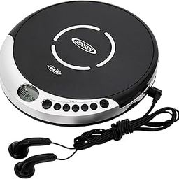 Jensen CD Portable Personal CD Player with 60 Seconds Anti-Skip Protection, FM Radio & Bass Boost + Stereo Earbuds - Black-22