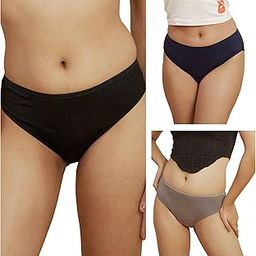Women's Hipster High Coverage Panty - Micro Modal 2X Softer Than Cotton, Underwear Brief with Moisture Wicking Bamboo Gusset | Anti Chaffing & Breathable Innerwear-image-18