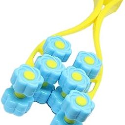 JERN Face Roller Massager, Facial Massage, Flower Type Massage Roller for V Face Pull Tight Firming, Beauty Tool (Yellow)-image-98