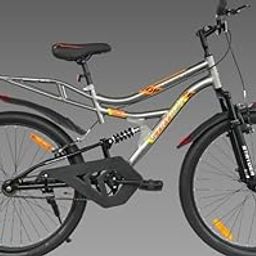 Tata Unisex Stryder Rower Youth Bike Cycle 26" With Dual Suspension For 13 + Age Group Black-image-26