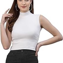 Casual Solid Women Top | Stylish and Comfortable Lavender Top for Women | Perfect Soft and Breathable Fabric | Ideal for Casual Outings (M, White)-image-39