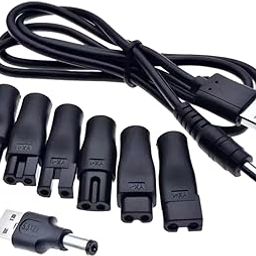 BNF®Charging Converter Connector Conversion Connector for Hair Clippers 7pcs and USB Cable|Optional|Health & Beauty-image-71
