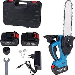 ARTNERY 48V 10 inch Machine Cordless With Portable Battery Operated Machine hand use for Pruning Tree Branch Wood Cutting With 2 Li-ion Rechargeable Batteries and charger-image-20