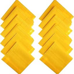 Creation Men's Cotton Handkerchief Big Size - Yellow-image-75