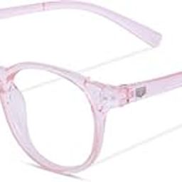 ARZONAI Eyewear Pink Block Uv Protected Computer Glasses Frame for men and women (Unisex) - Medium Size-image-12