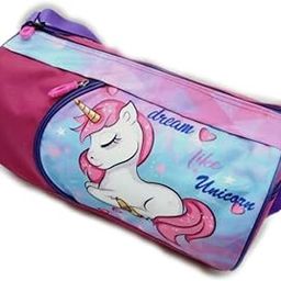 Unicorn Travel Duffle Sports Swimming Bag (Pink)-image-65