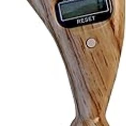 PRSVIKE Digital Finger Counter Wood Grain LCD Finger Beads Counter Handheld Rotating Digital Beads for Buddhist Meditation Relaxation Active, Pooja Chanting Japa For Prayer & Other Activity(Pack Of 1)-26