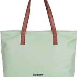 Dual Compartment Handbag With Zipper Closure For Women And GIrls (mint green)-image-97