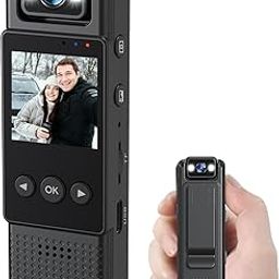 ElektroWelt Full HD 1080P Spy Camera Blog recoding for YouTube WiFi Enforcement Body Cam Night Vision Pocket Camera Security Camera (64 GB, 1 Channel)-22