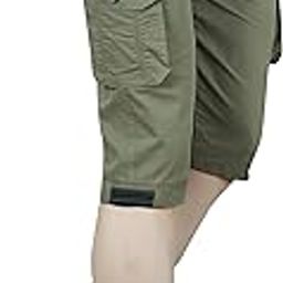 Men Cotton Regular Fit Solid Knee Length Short | 2 Zipper Pocket | 4 Button Pockets | Versatile ¾ Half Pants for Everyday --picture-34