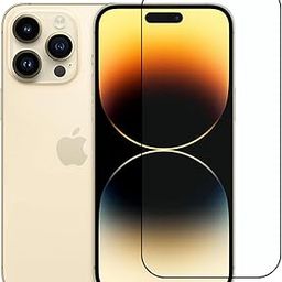 CEDO Tempered Glass for iPhone 14 Pro Max | Screen Protector Full HD Quality Tempered Glass Anti-Scratch Edge to Edge Coverage with Easy Installation Kit (Black)-14
