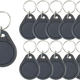 Godely 100pcs 13.56MHz IC RFID Keyfob,RFID,ISO14443A M-FA-RE Classic 1K Tag NFC RFID Token,for Access Control, Read-Only,Waterproof ABS-image-24