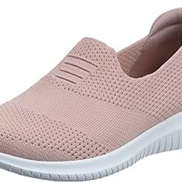 Women's Ultra Flex-Harmonious Rose Sneakers-7 UK (10 US) (40 EU) (13106-ROS)-51