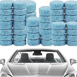 S R SHINE 80 Pcs Glass Cleaner and Washer Strong Cleaning Concentrate Car mirror Cleaner Effervescent Tablets (Glass Cleaning Tablets) (80)-image-21