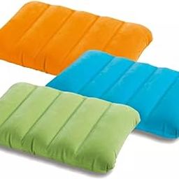Inflatable Pillow for Kids, Portable Air Cushion Comfortable and Stylish, Lightweight and Easy to Carry for Home, Travel, Picnic, Camping, Car (Pack of 1 Color May Vary)-picture-15