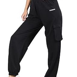 Women's High Rise Regular Stylish Track Trousers Pant Casual Lower Black, Xx_Large-image-2