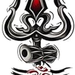 Mahadev Trishul Om Namah Shivay Tattoo Temporary Tattoo For Male And Female-image-3