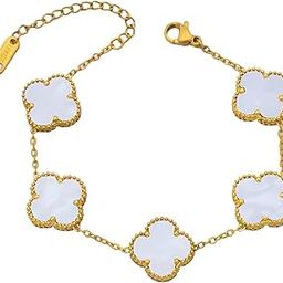 Bracelet for Women Four Leaf Hand Stylish Bracelet jewellery Gift for Girls & Girlfriend-image-52