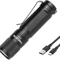 ThruNite Ti Pro Rechargeable Mini Flashlight, AA Battery Compatible, Max 1012 Lumens, Compact and Powerful for Outdoor and EDC-12