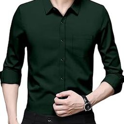 Men's Solid Regular Fit Shirt-picture-18