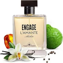 Engage L'amante Absolute Eau De Parfum for Men, Spicy Fragrance Scent, Perfume for Men Long Lasting Smell, Premium Perfume, Skin Friendly, 100ml-picture-19