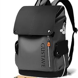 GUSTAVE® 15.6 Inch Laptop Bag for Men With USB & Earphone Ports Waterproof Laptop Backpack for Men, Ideal For Business & College-21