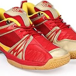 RXN Badminton Shoes for Mens Red-image-5