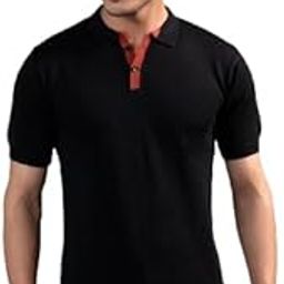Men's Cotton Sweaters Multicolour (Large, Black)-image-6