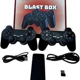 Plug & Play TV Video Game Set for 2 Players with 9Emulator | 28,000+ Built-in Retro Games | Wireless Game Console with Dual Controllers | for Kids & Old School Station Gaming Fans-image-86