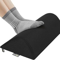 Metron Foot Rest for Office Chair, Office Foot Rest for Under Desk or Table, Ergonomic Foot Rest for Computer Desk, Suitable for Home & Offices, Washable &Removable Cover, Pack of 1 (Black)-picture-23