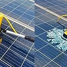 ZOOM SOLAR Combination Disc Machine Inbuilt Battery | 4 Meter Pole | Solar Panel Cleaning Equipment Brush-picture-20