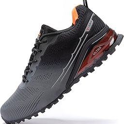 Men's Fashion Sneakers Lightweight Breathable Walking Shoes Tennis Cross Training Shoe Non Slip Trail Running Shoes-image-30