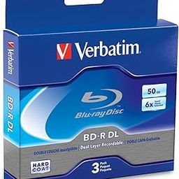 Verbatim BD-R 50GB 6X Blu-ray Recordable Media Disc - 3 Disc Jewel Case Box - 97237-image-26