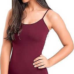 Women's 831 Spaghetti Straps Plain Cotton Lycra Camisole JSC-831-image-18