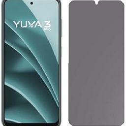 THE UNIQUE STORE Anti Spy Privacy Screen Guard Compatible for Lava Yuva 3 Pro Gloss Finished-picture-11