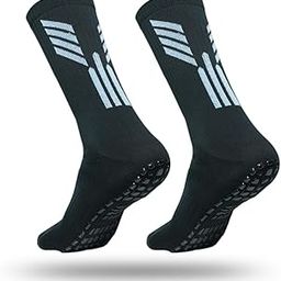 Anti-Slip Football Socks for Men & Women Calf Length - Football Grip Stockings with Rubber Pad Grip Technology-picture-28