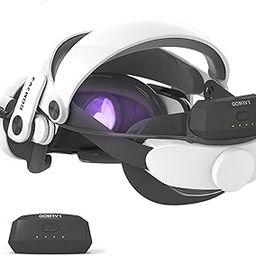 GOMRVR Comfort Battery Head Strap 5000mAh Compatible with Meta Quest 3 Accessories, for Enhanced Comfort and Immersion in VR Gaming (2 Magnetic Suction Battery Head Strap)-picture-5