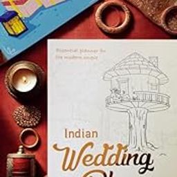Indian Wedding Planner by Vahida Shikalgar | Hardbound Book with Worksheets, illustrations and Checklists | Wedding Calendar with Stickers | Customized for Indian Brides | 21.6 x 8.5 inches, 90 GSM-14